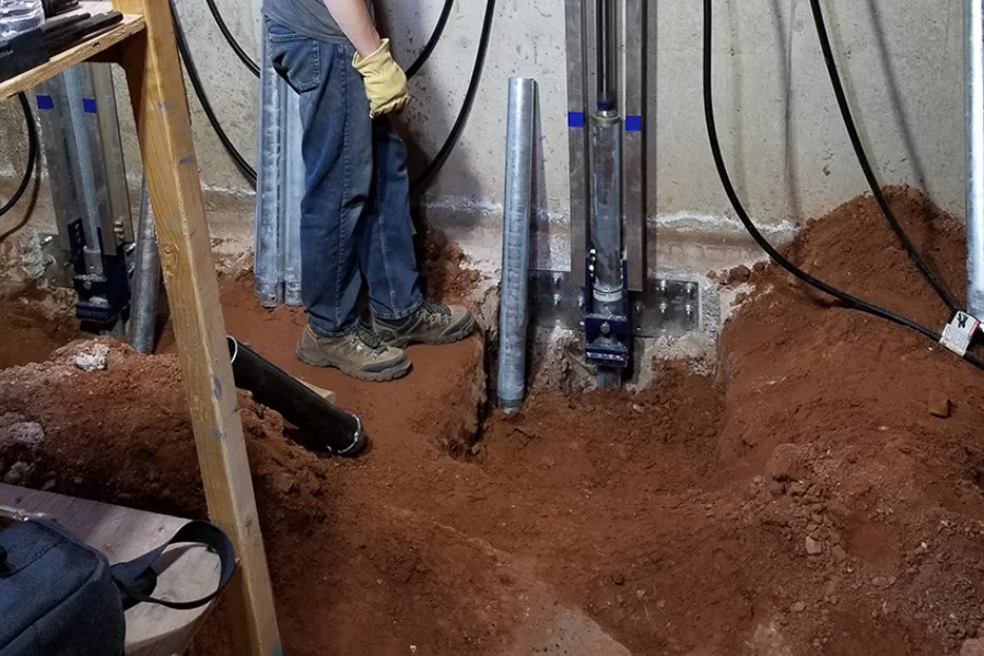 Injection Pier Installation in Poinciana, Florida