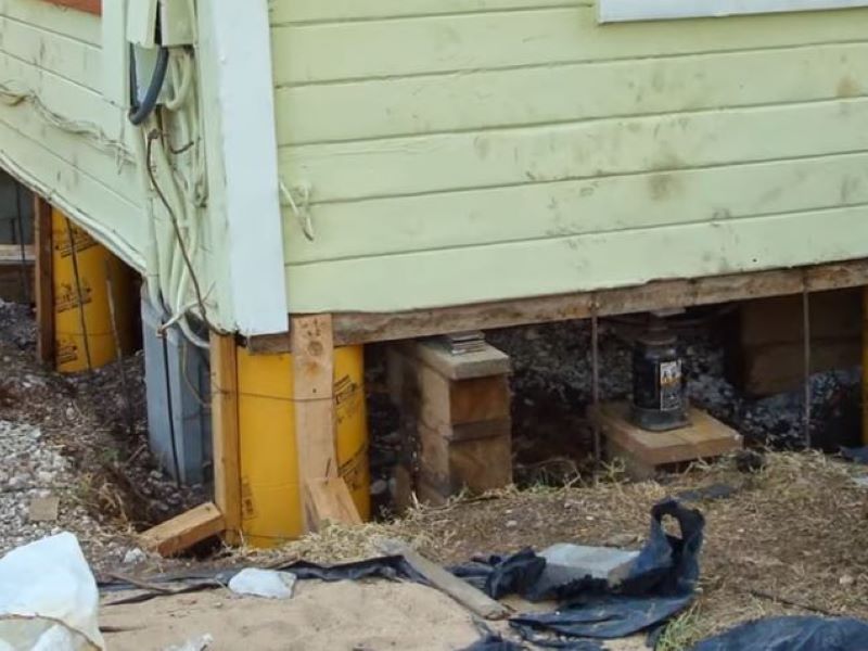 Pier and Beam or Block and Base Foundation Repair in Poinciana, Florida