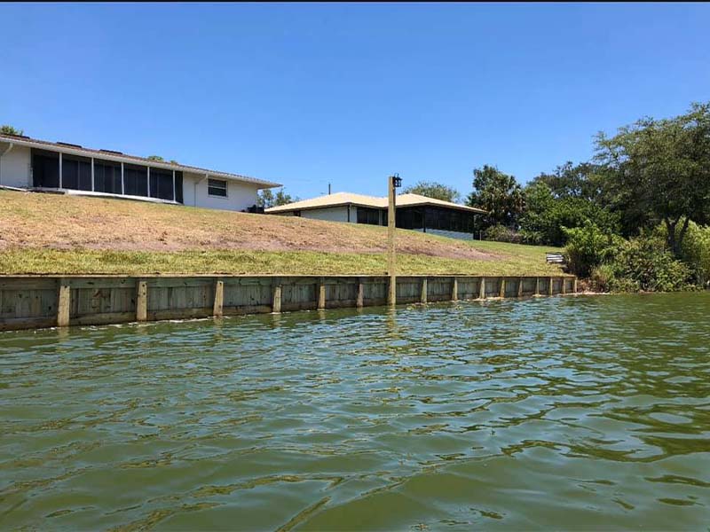 Seawall Repair in Poinciana, Florida